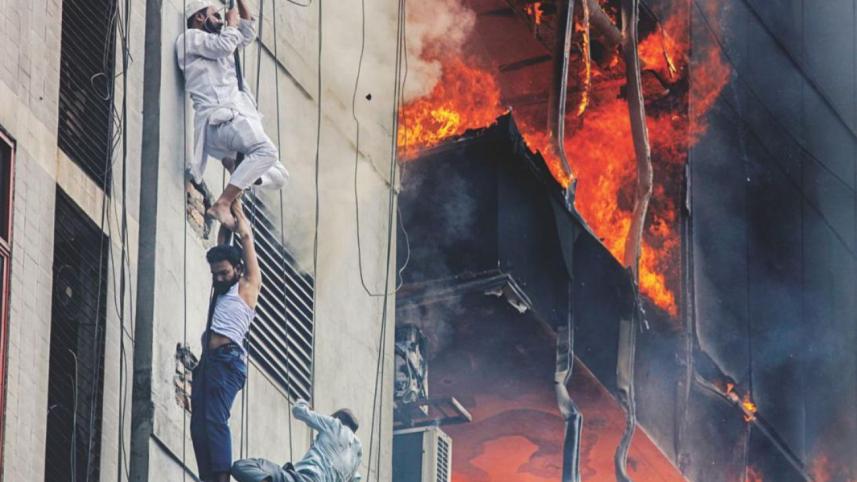 Banani Fire victim