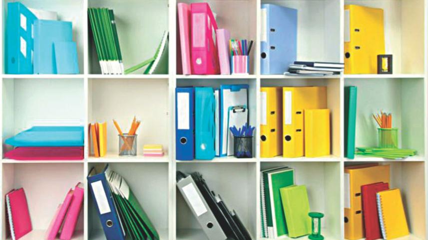 bookshelves