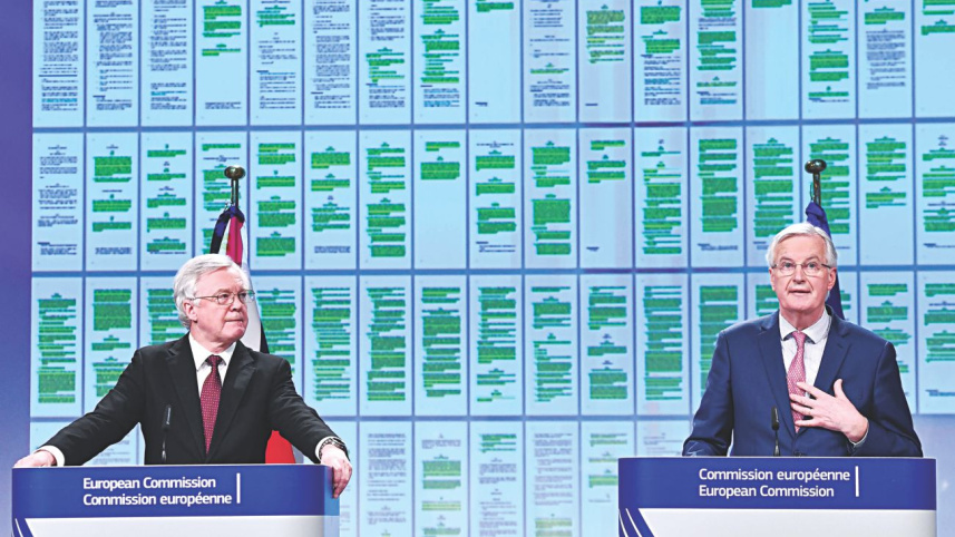 British Brexit minister David Davis