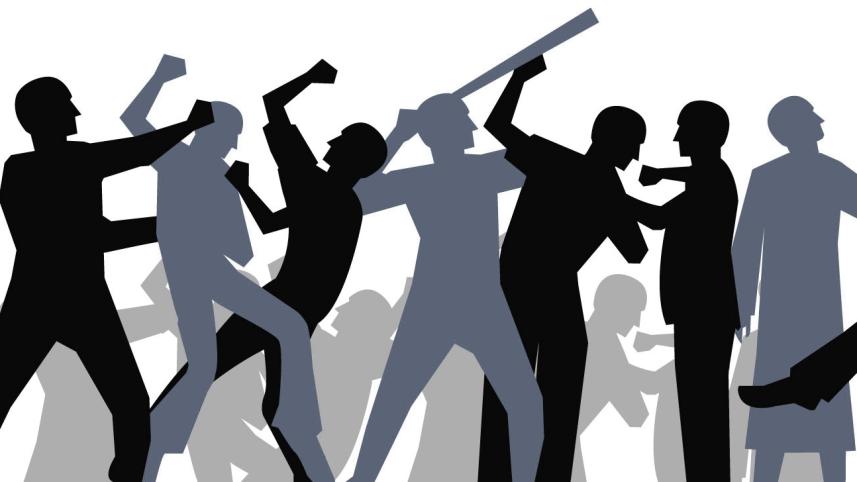 BNP men clash in Noakhali
