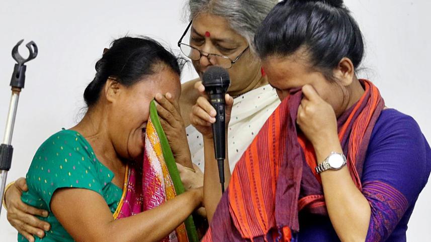 Pleads the mother of a man missing for 3 years; families going through similar ordeal gather to share their anguish