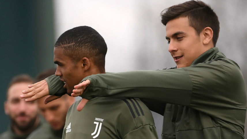 Paulo Dybala and Douglas Costa