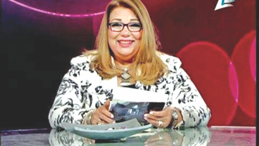 Egyptian TV host, weight tv hosts
