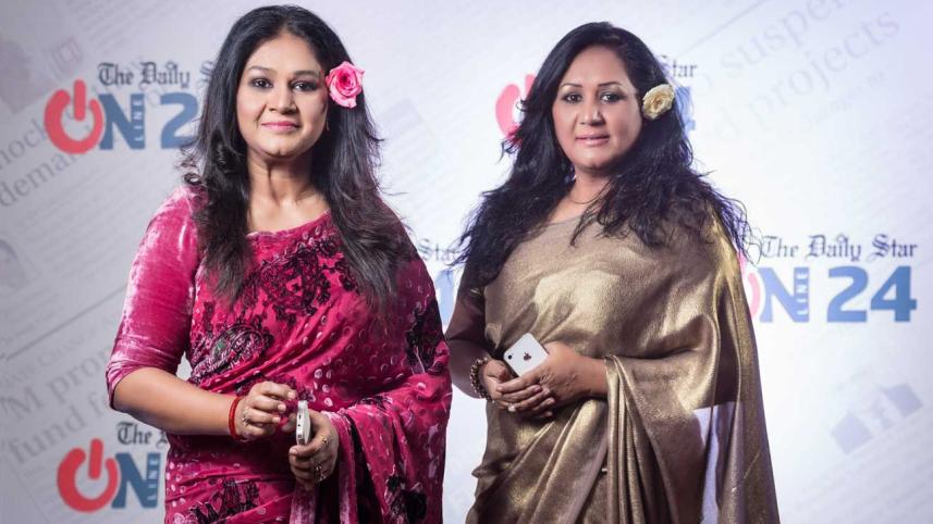 Fahmida and Samina