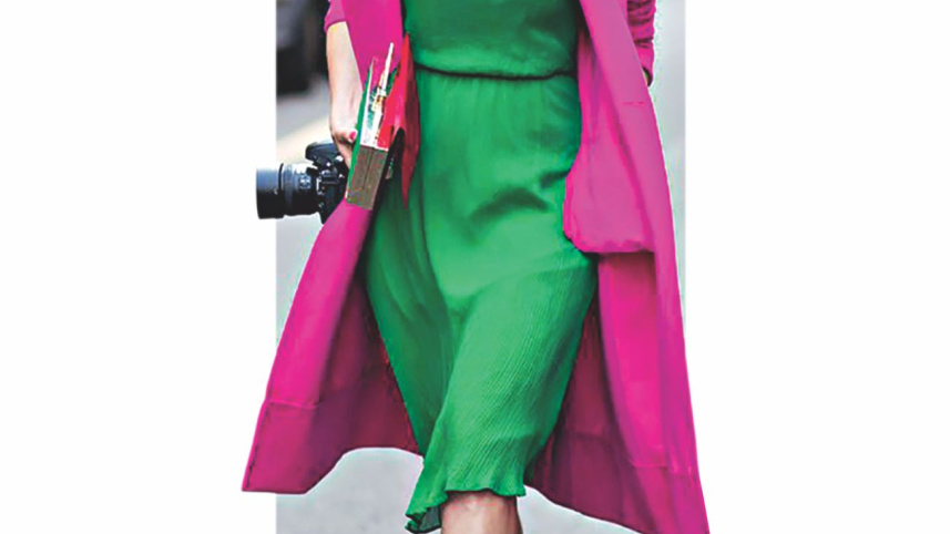 Green and Magenta