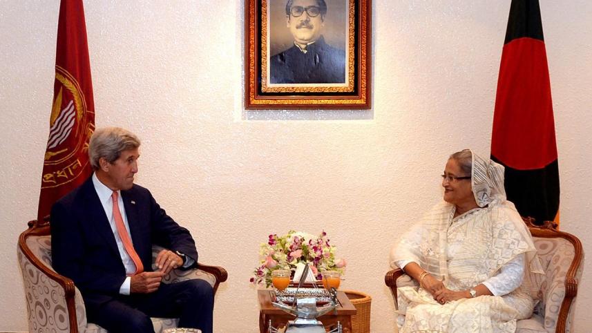 John Kerry - important visitor, doubtful impact