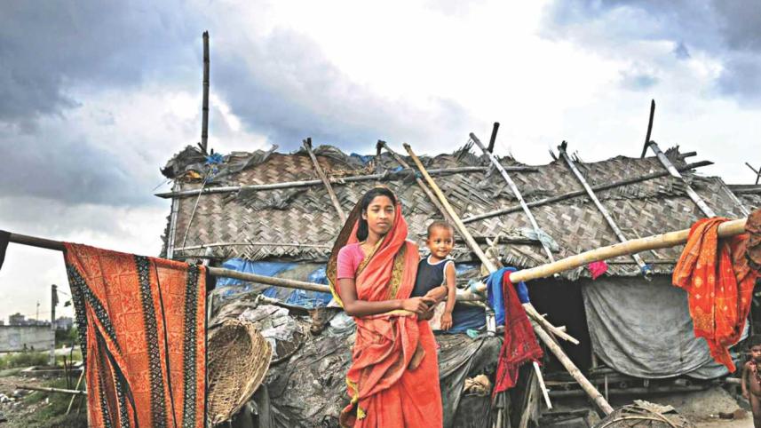 Korail slum