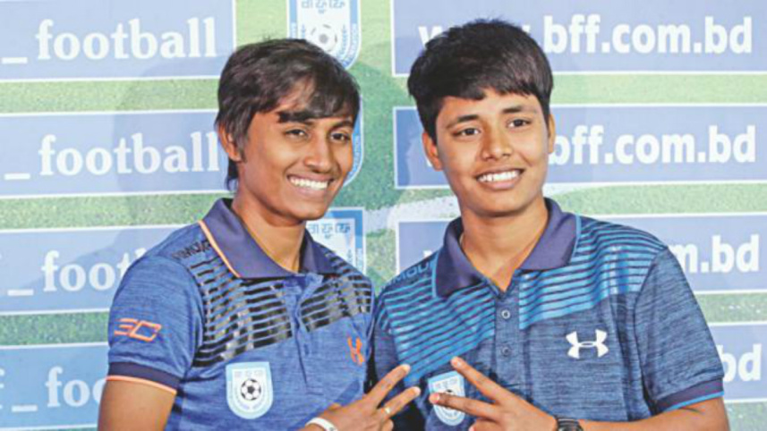 Sabina Khatun and Krishna Rani Sarkar
