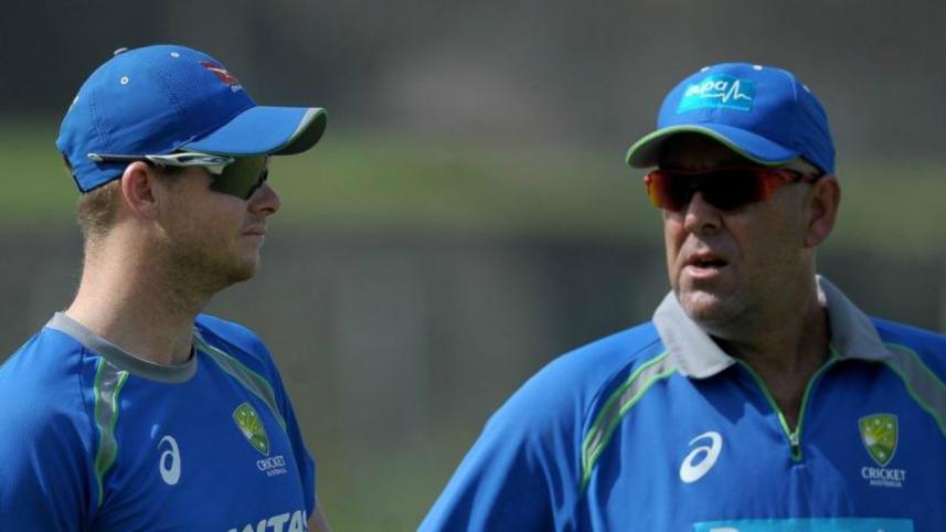 Darren Lehmann and Steve Smith