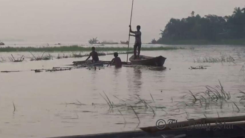 Flood in Manikganj