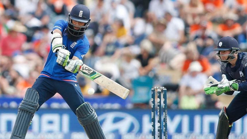 England batsman Moeen Ali