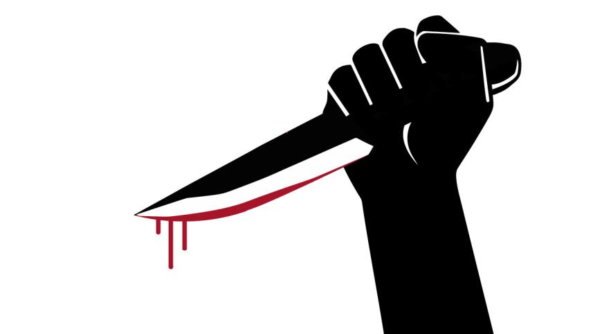stabbed dead 