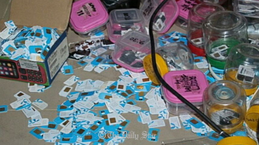 VoIP equipment, Sankipara, Mymensingh, SIM cards, detention, arrest, Robi, Airtel, Grameen Phone, mobile operators