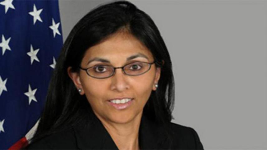 US Assistant Secretary of State for South and Central Asian Affairs Nisha Desai Biswal, Nisha Desai Biswal, Dhaka, Bangladesh, terror attacks, militant attacks, Gulshan cafe attack, Sholakia arrack, security situation