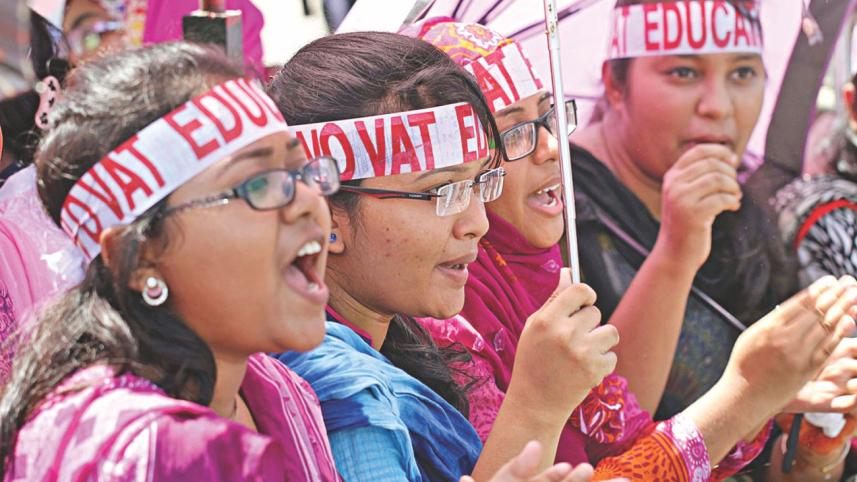 NO VAT ON EDUCATION