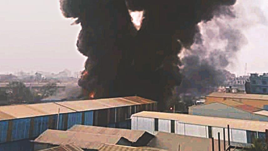 Keraniganj plastic factory fire death toll now 16
