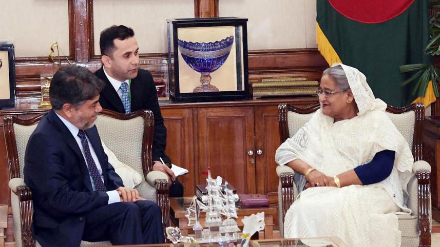 Prime minister Sheikh Hasina