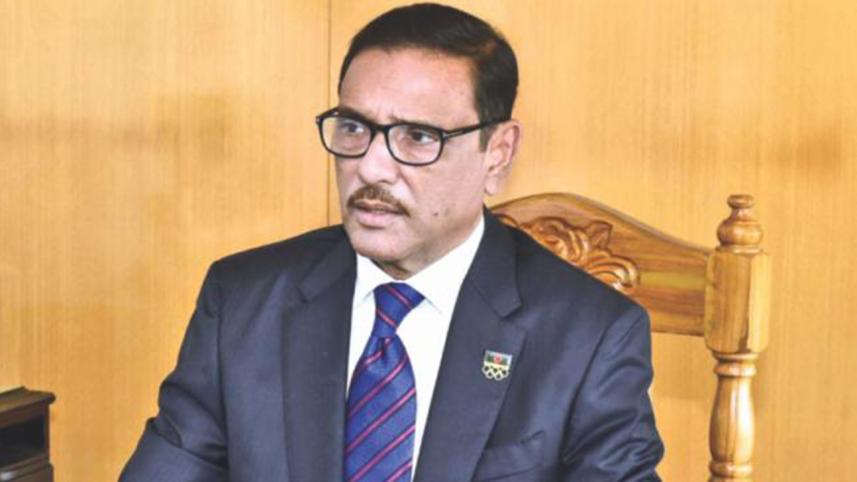 Road Transport and Bridges Minister Obaidul Quader