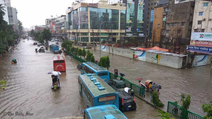 Rain Dhanmondi-27 road