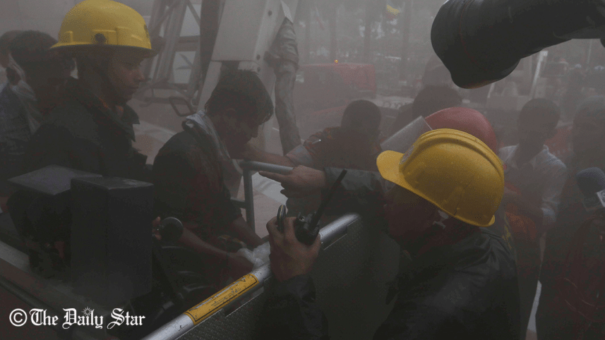 Bashundhara City mall fire