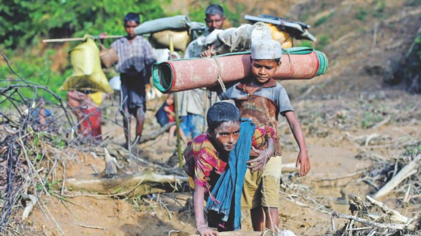Rohingya refugees
