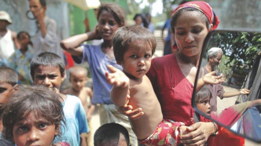 Rohingya children