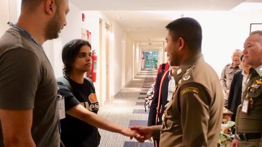 Saudi teen Rahaf Mohammed al-Qunun