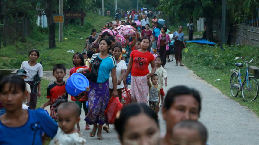northern Myanmar, crackdown, Rakhine state