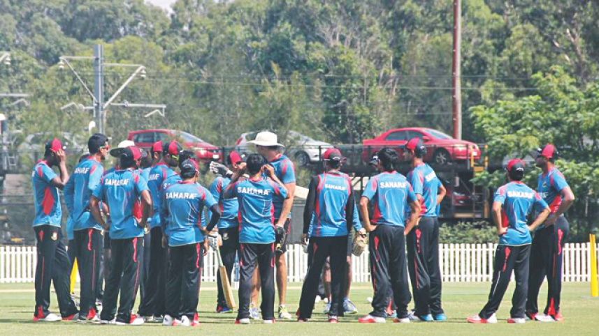 Tigers Practice Session