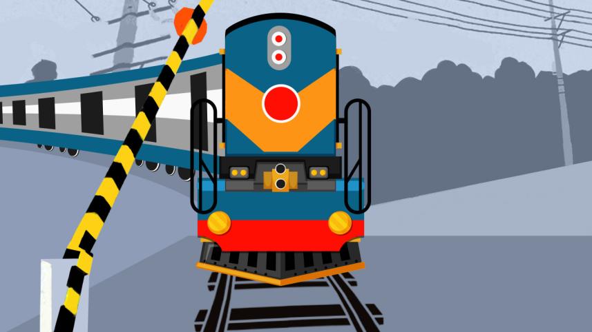 Rail communication of Dhaka with southern and northern areas disrupted 