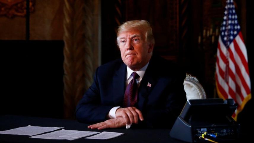 US President Donald J Trump