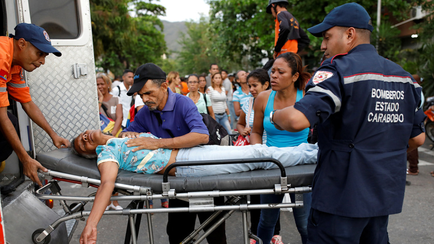 Venezuela riot