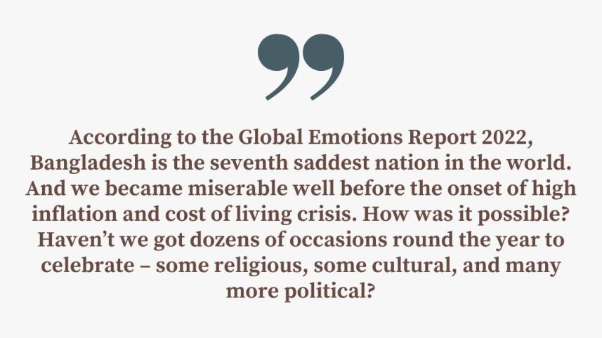 Image Highlights - What makes Bangladesh the seventh saddest nation in the world