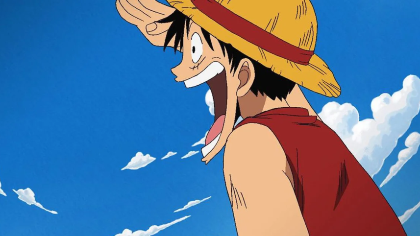 A scene from the One Piece anime