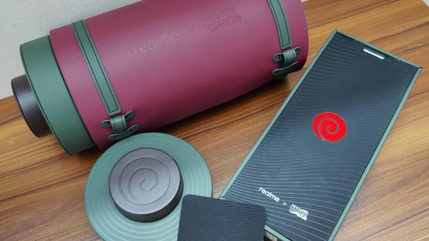 Naruto Realme GT Neo 3 packaging