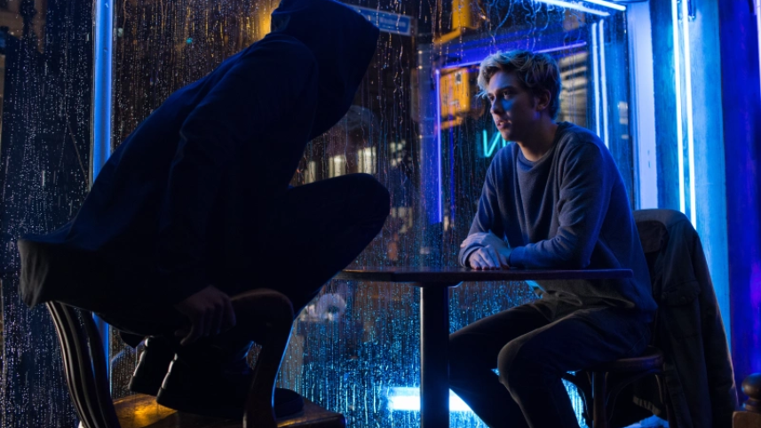 A scene from Netflix's Death Note live-action movie.
