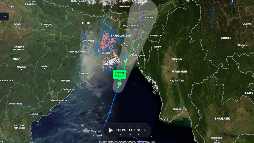 Cyclonic Storm Sitrang