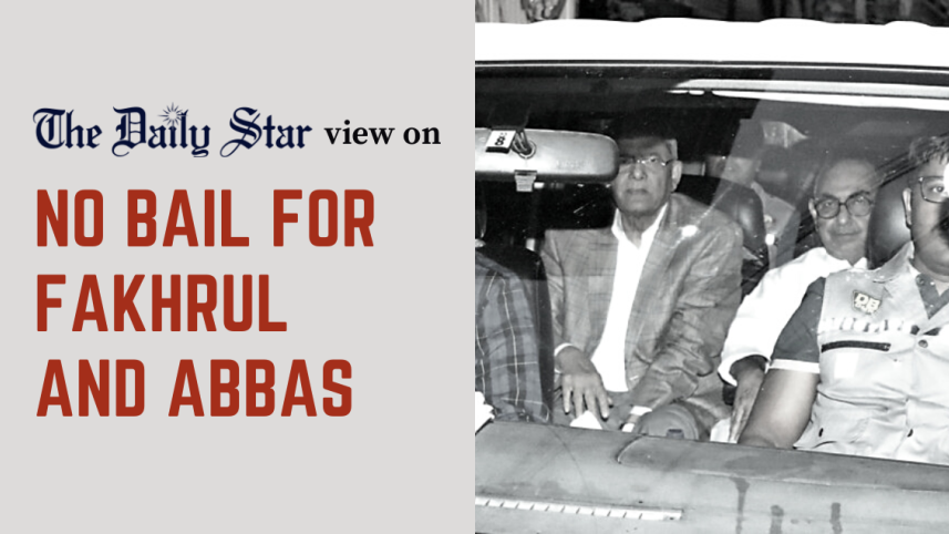 bail petitions of Mirza Fakhrul and Mirza Abbas