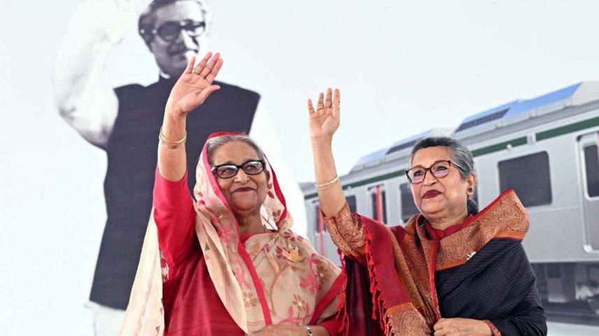 Sheikh Hasina and Sheikh Rehana