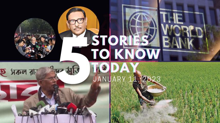 5 Top Stories to know today