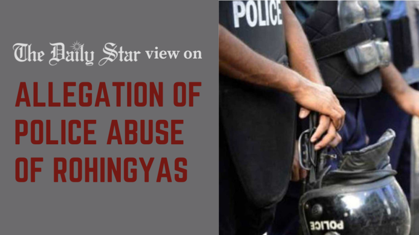 HRW report on rampant police abuse of Rohingya refugees 