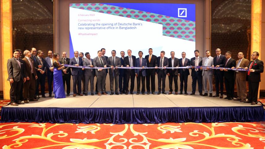 Deutsche Bank opens representative office in Dhaka