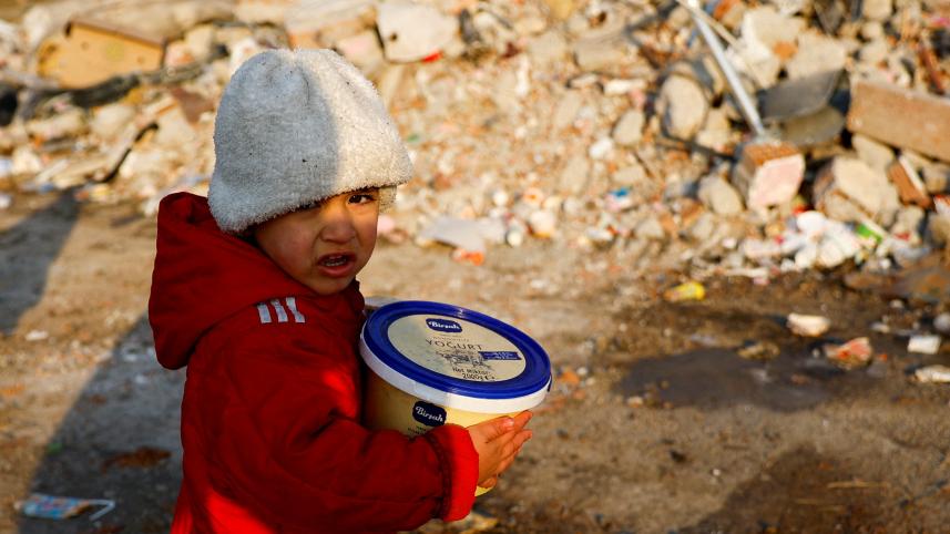 Over 7 million children affected in Turkey-Syria earthquake: UN