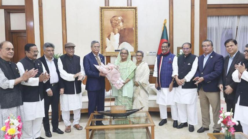 Newly elected president in Bangladesh Md Shahabuddin