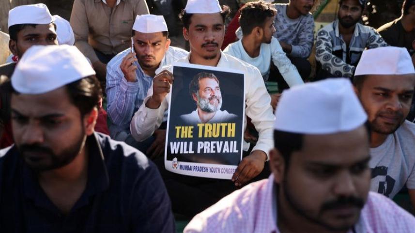 Protest for Rahul