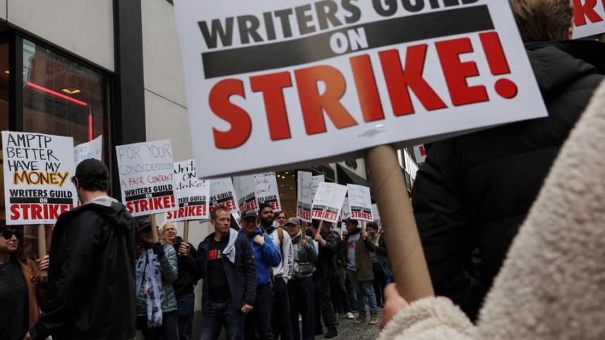 'Plagiarism machines': Hollywood writers and studios battle over the future of AI