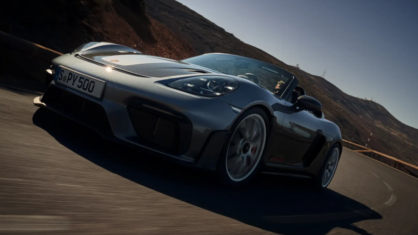 The all-new and improved Porsche: 718 Spyder RS