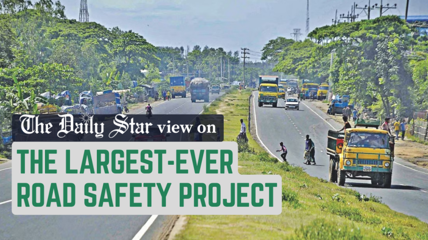 Launch of the largest-ever road safety project of Bangladesh
