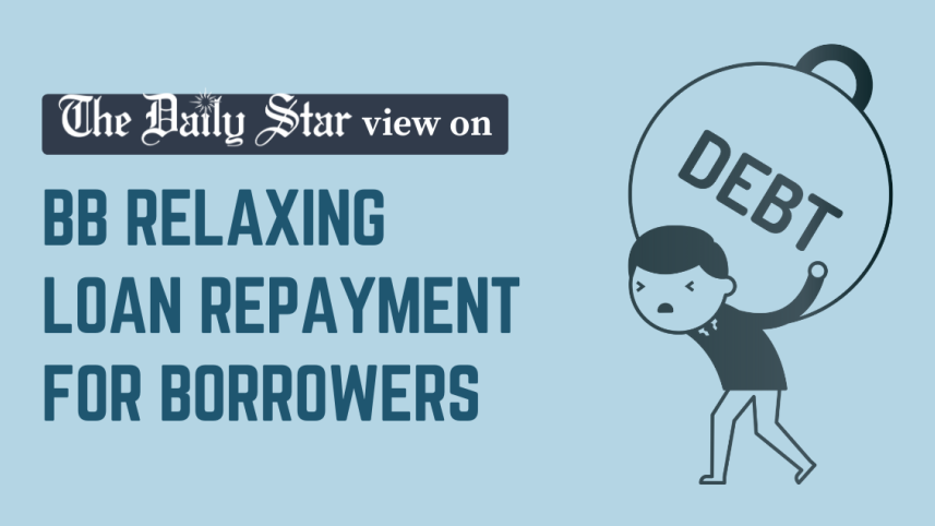 Central bank relaxing loan repayment for borrowers