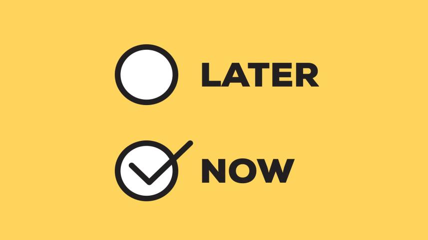 Overcoming the habit of procrastination and getting things done